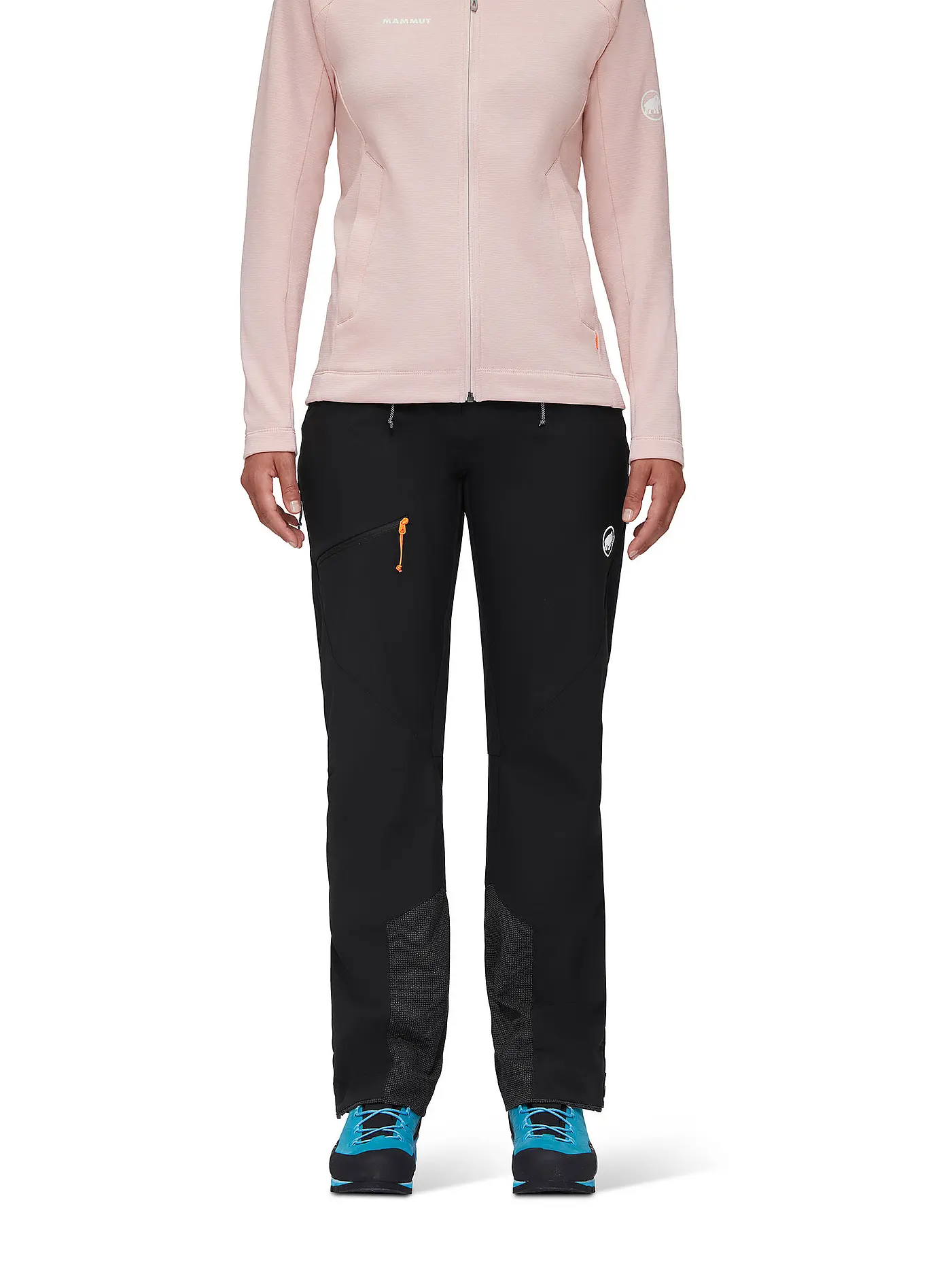 MAMMUT | Damen Touren Softshellhose Taiss Guide mit Schneegamasche | 